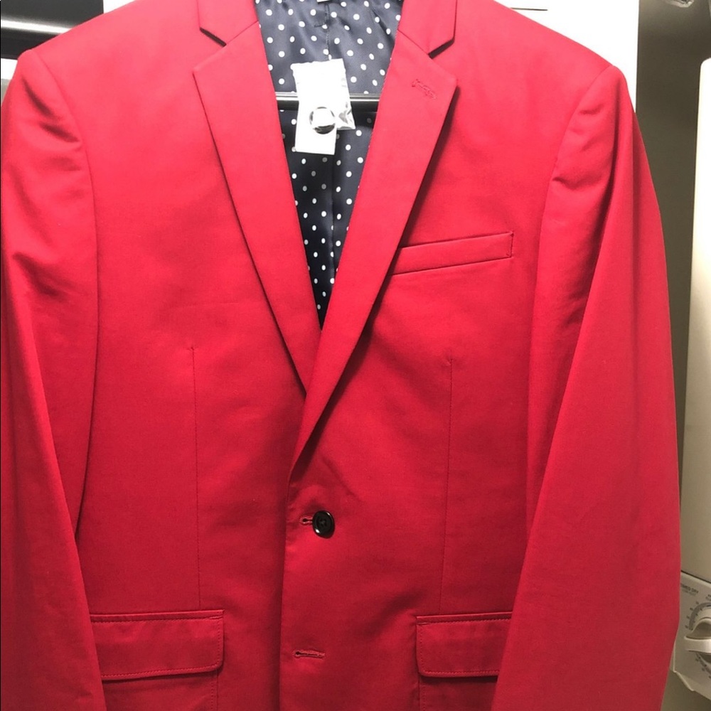 Express men’s red Blazer
